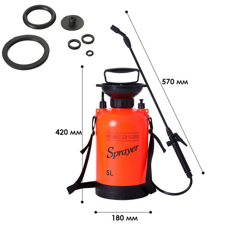 Ручний пристрій для садового саду Sprayer NF-50 5 л (10992-61381), фото №4 Ручний пристрій для садового саду Sprayer NF-50 5 л (10992-61381), фото №4