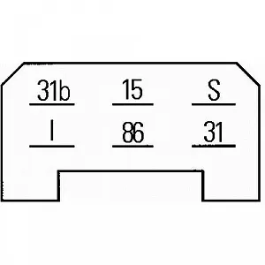 Реле HELLA, прерывистая работа стеклоочистителя 5WG 002 450-301 для MAN SCANIA VOLVO VDL synthetic.ua - Фото 1