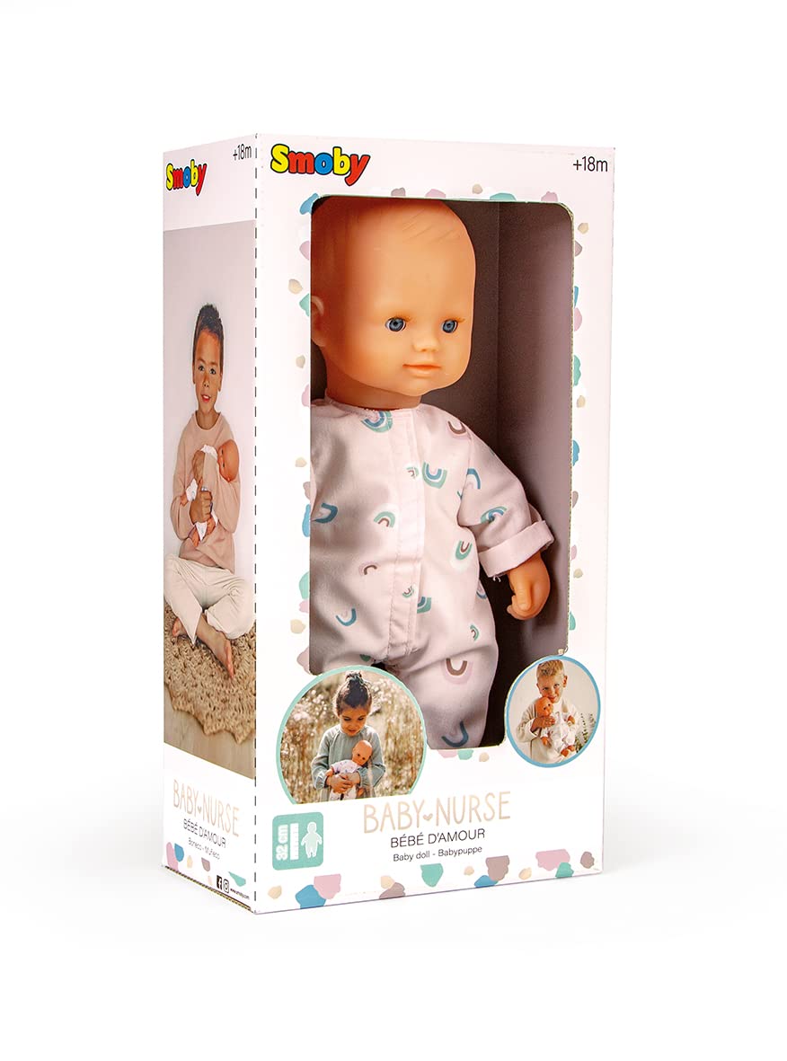 Лялька Baby Love Baby Nurse 32 см Smoby Різнокольоровий одяг, фото №6 Лялька Baby Love Baby Nurse 32 см Smoby Різнокольоровий одяг, фото №6