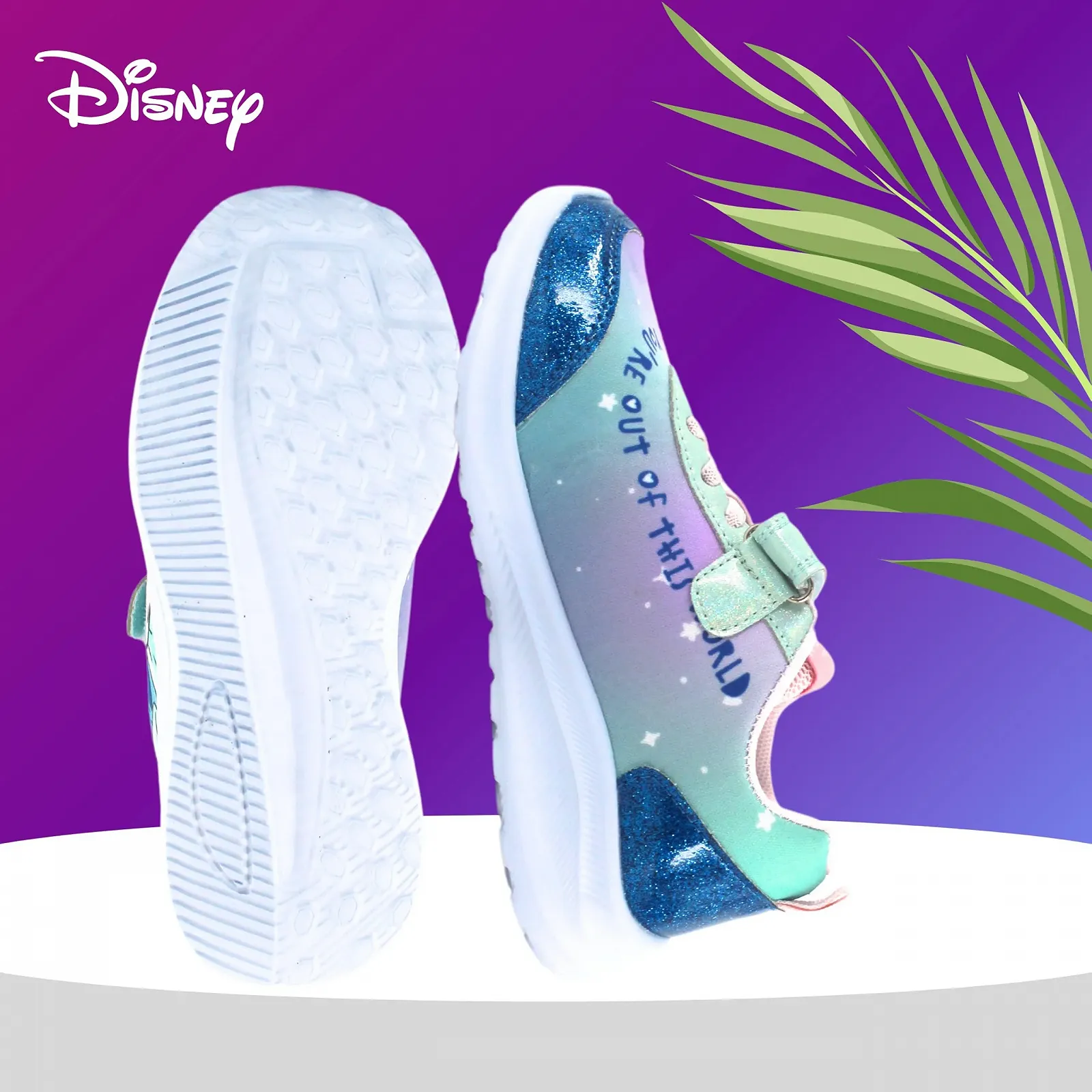 Кроссовки Disney Stitch для девочек Stitch и Angel Низкие Размеры UK 9 - 1, фото №3