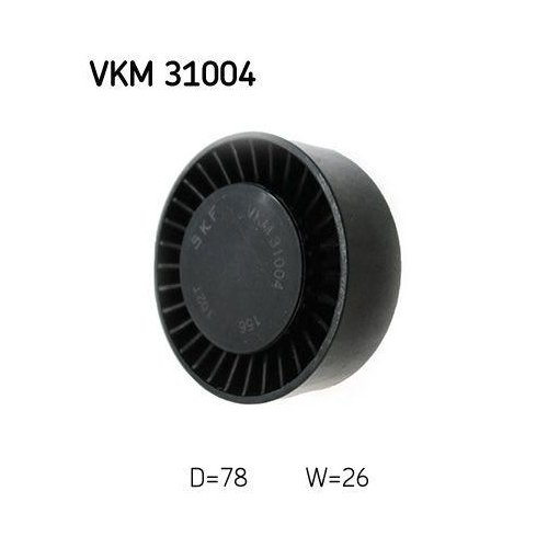 Натягувач поліклинового ременя SKF VKM 31004 для AUDI FORD SEAT SKODA VW, верхній, фото №2