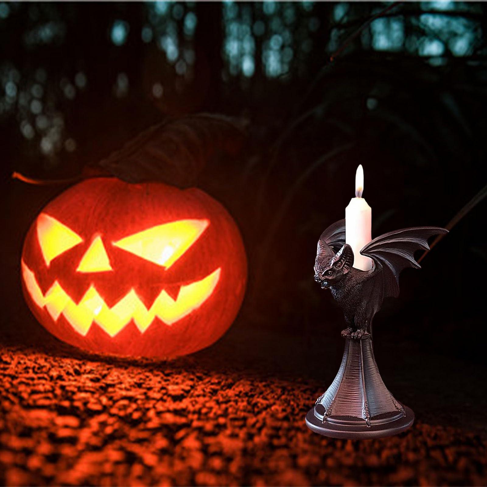 Підсвічник Halloween Bat Resin Чорний, фото №6