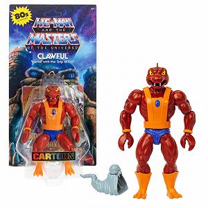 Фігурка Clawful Masters of the Universe Origins Villain, 14 см, 16 точок артикуляції, з рогом зла та міні-коміксом - Фото 1