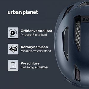 Шлем велосипедный Uvex Urban Planet для мужчин и женщин synthetic.ua - Фото 1