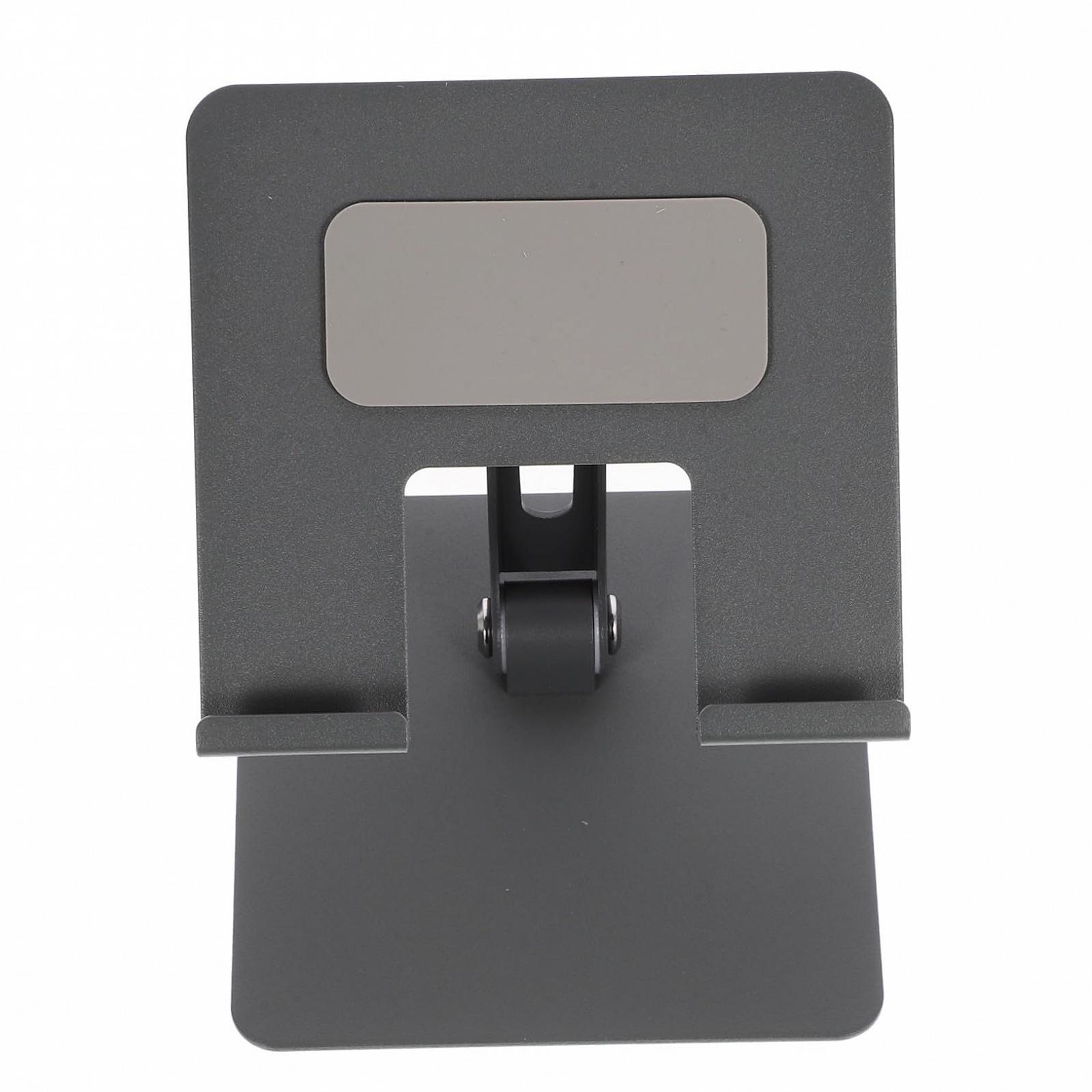 Регульована металева підставка для планшета, складаний тримач для телефону, вуглецева сталь, міцна, багатофункціональна, фото №1