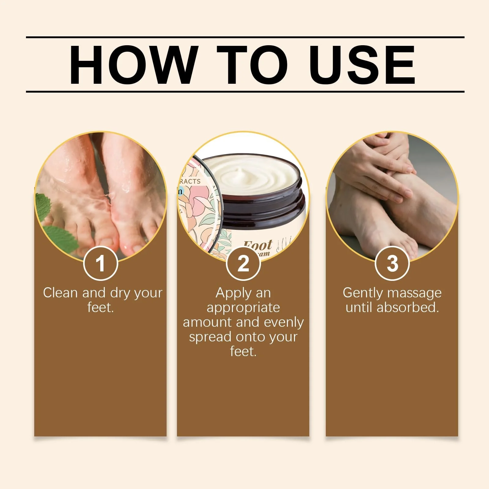 Набор из 2 увлажняющих кремов для ног для сухой и потрескавшейся кожи, фото №7