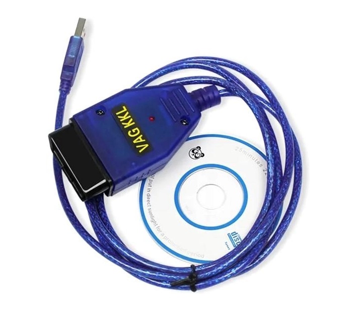 Автосканер диагностический адаптер Xiamen KKL VAG COM 409.1 K-Line VAG-COM_KKL409 USB, фото №1