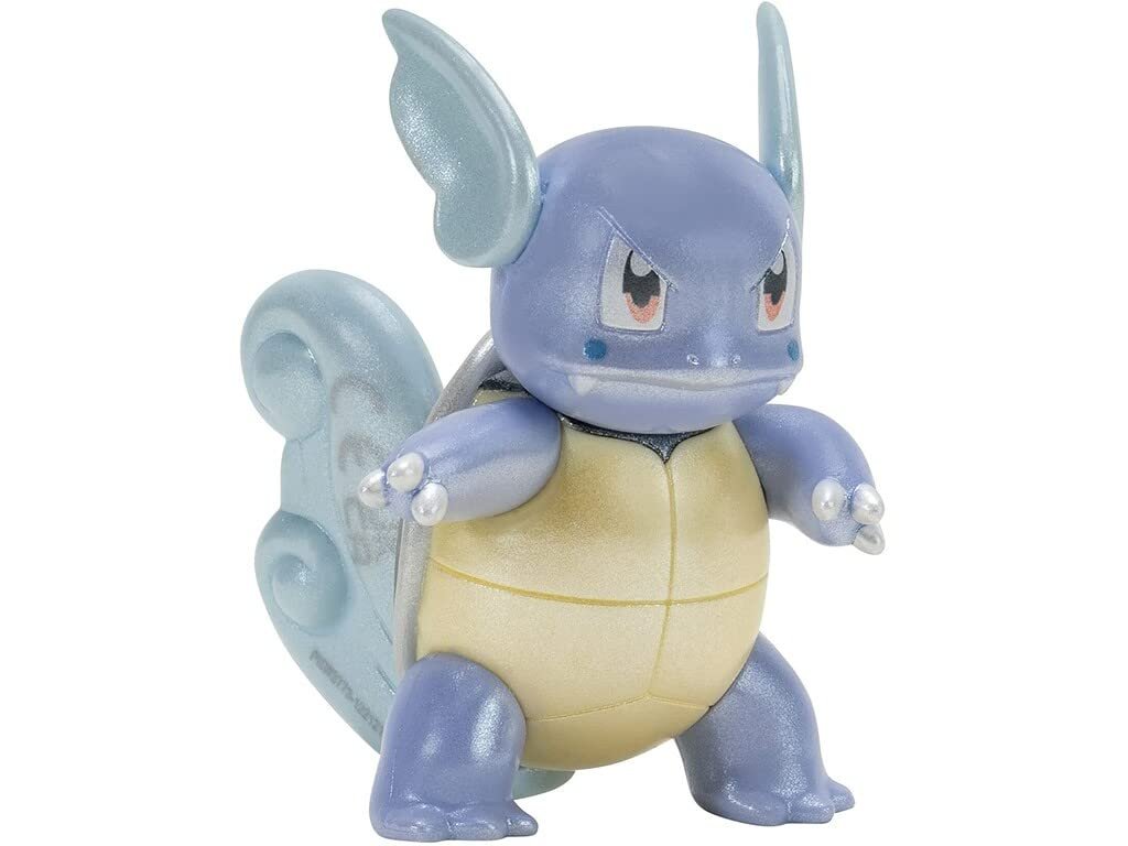 Фигурки Pokemon Bizak Squirtle Evolution Multipack Wartortle и Blastoise 5 см, 8 см и 12 см, фото №4