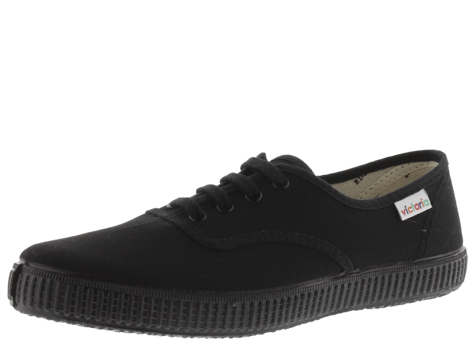 Кросівки Victoria Plimsoll Unisex 1915 Canvas Black Monochrome 106610 для дорослих, фото №1