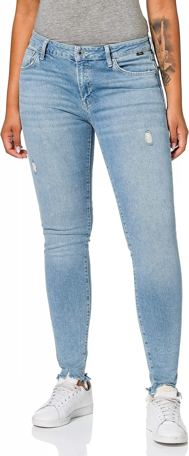 Женские джинсовые штаны MAVI ADRIANA Destroyed Denim - 26, фото №2 Женские джинсовые штаны MAVI ADRIANA Destroyed Denim - 26, фото №2