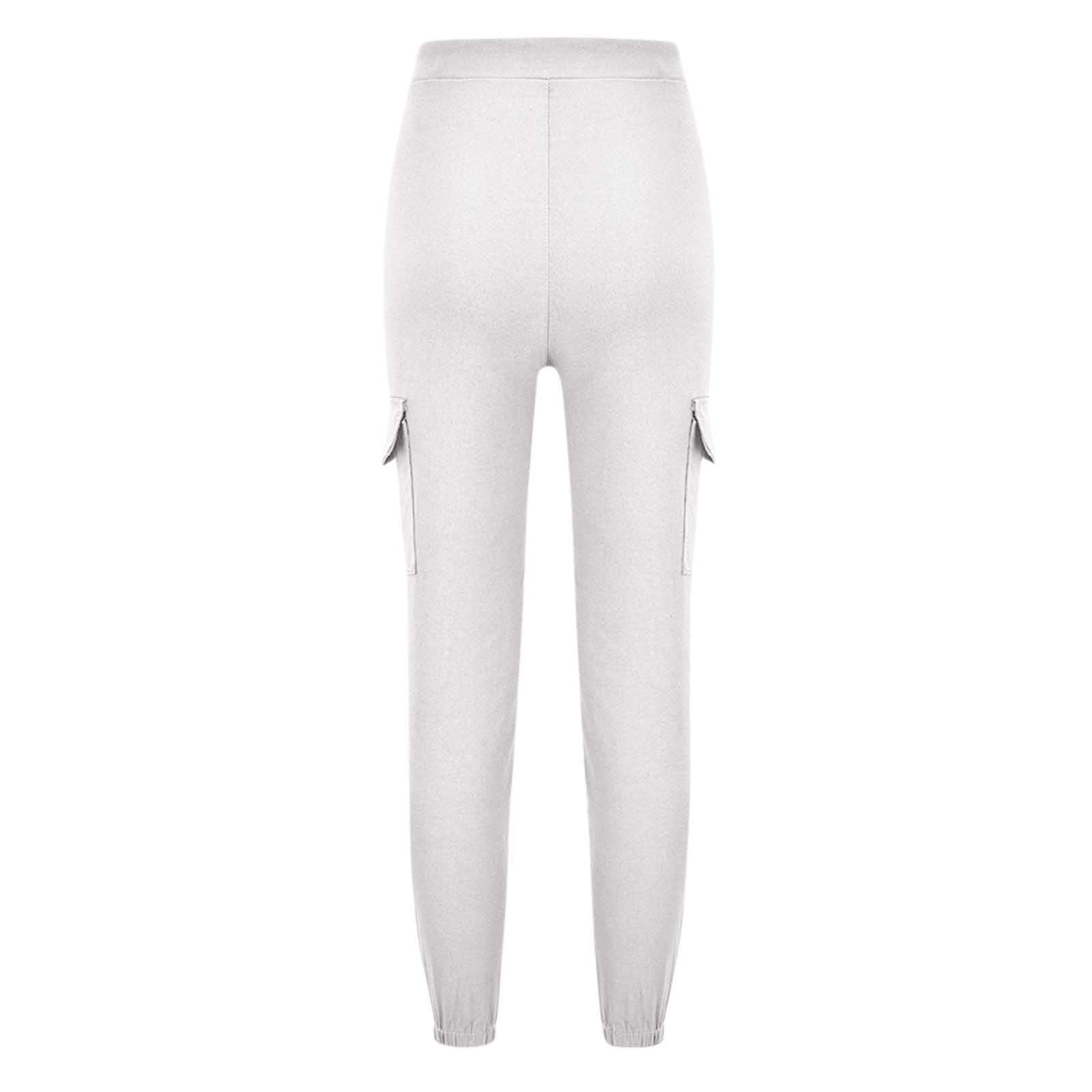 Жіночі штани-карго з багатьма кишенями, повсякденні, фото №4 Жіночі штани-карго з багатьма кишенями, повсякденні, фото №4