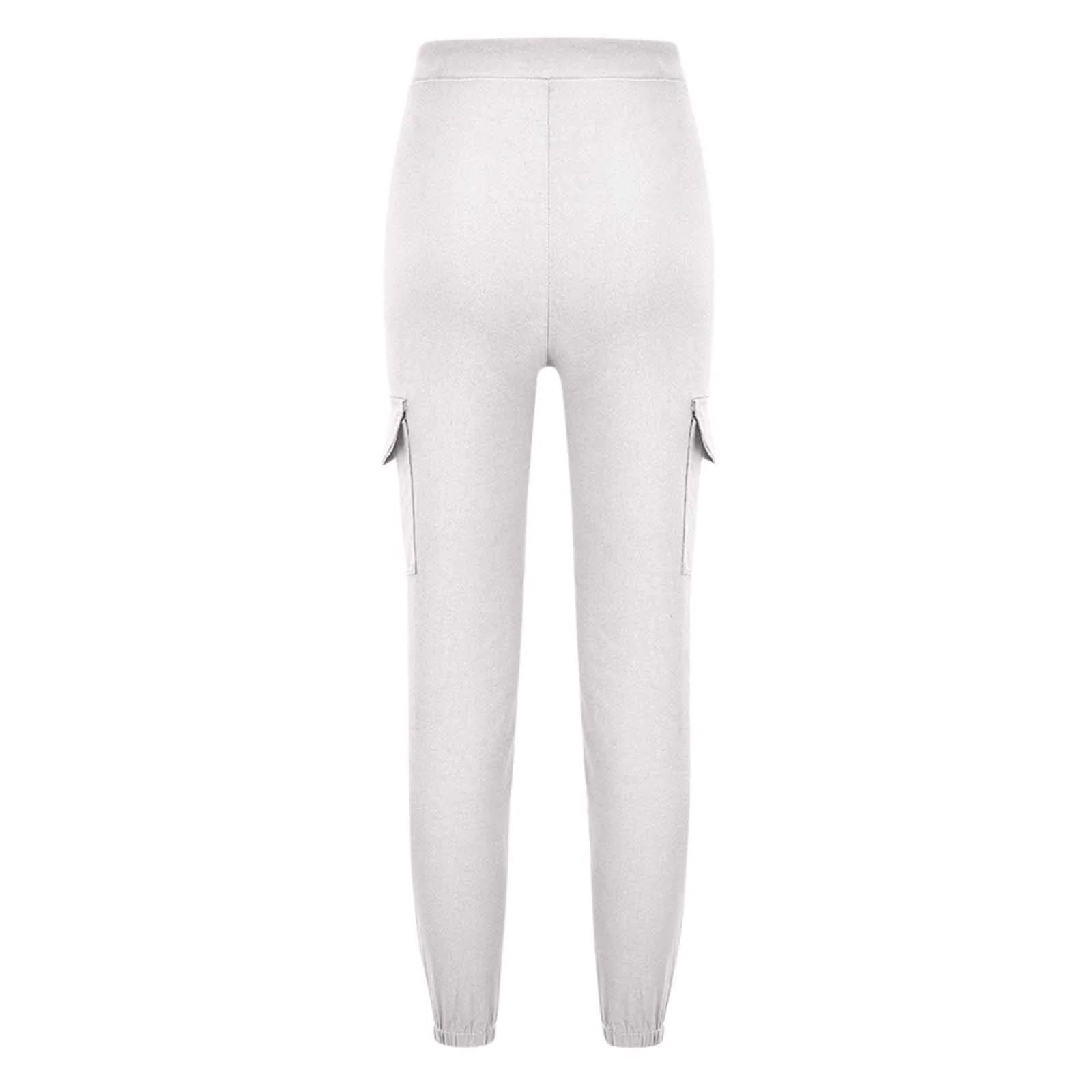 Жіночі штани-карго з багатьма кишенями, повсякденні, фото №4