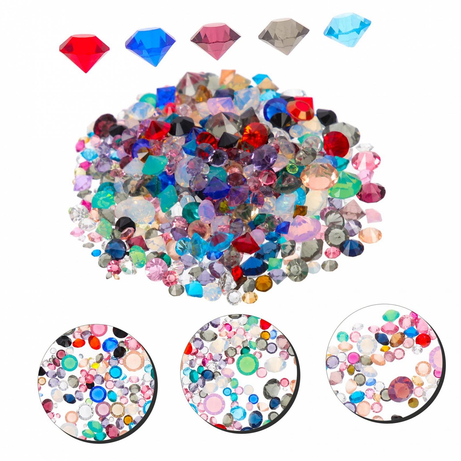 Стразы Круглые Healeved 3D Стекло, фото №5