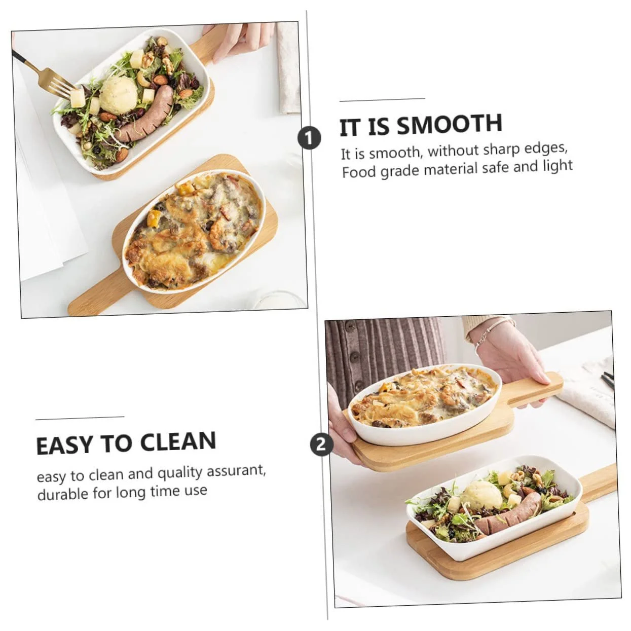 Форма для запікання VANZACK овальна керамічна термостійка, фото №8