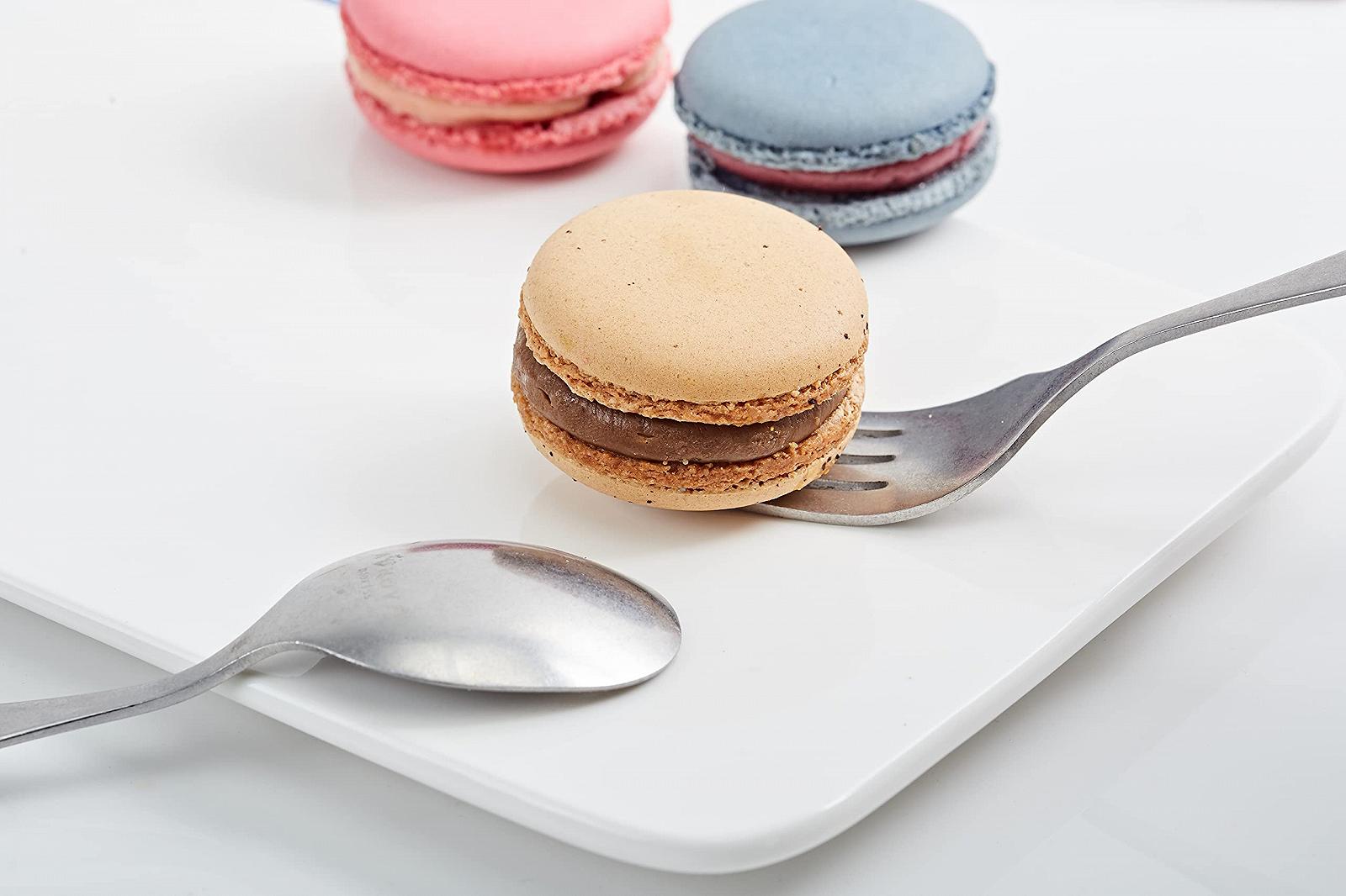 Столовые приборы EXZACT 18 предметов Нержавеющая сталь - 6 вилок, 6 безопасных ножей, 6 столовых ложек (Динозавр x 18), фото №9