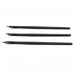 Пензлі для гелевої підводки Вигнутий 3 шт. - Фото 1