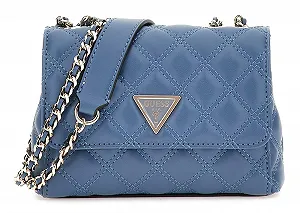 Сумка GUESS Giully Mini 2 Compartment Convertible Flap XS Slate - Фото 1