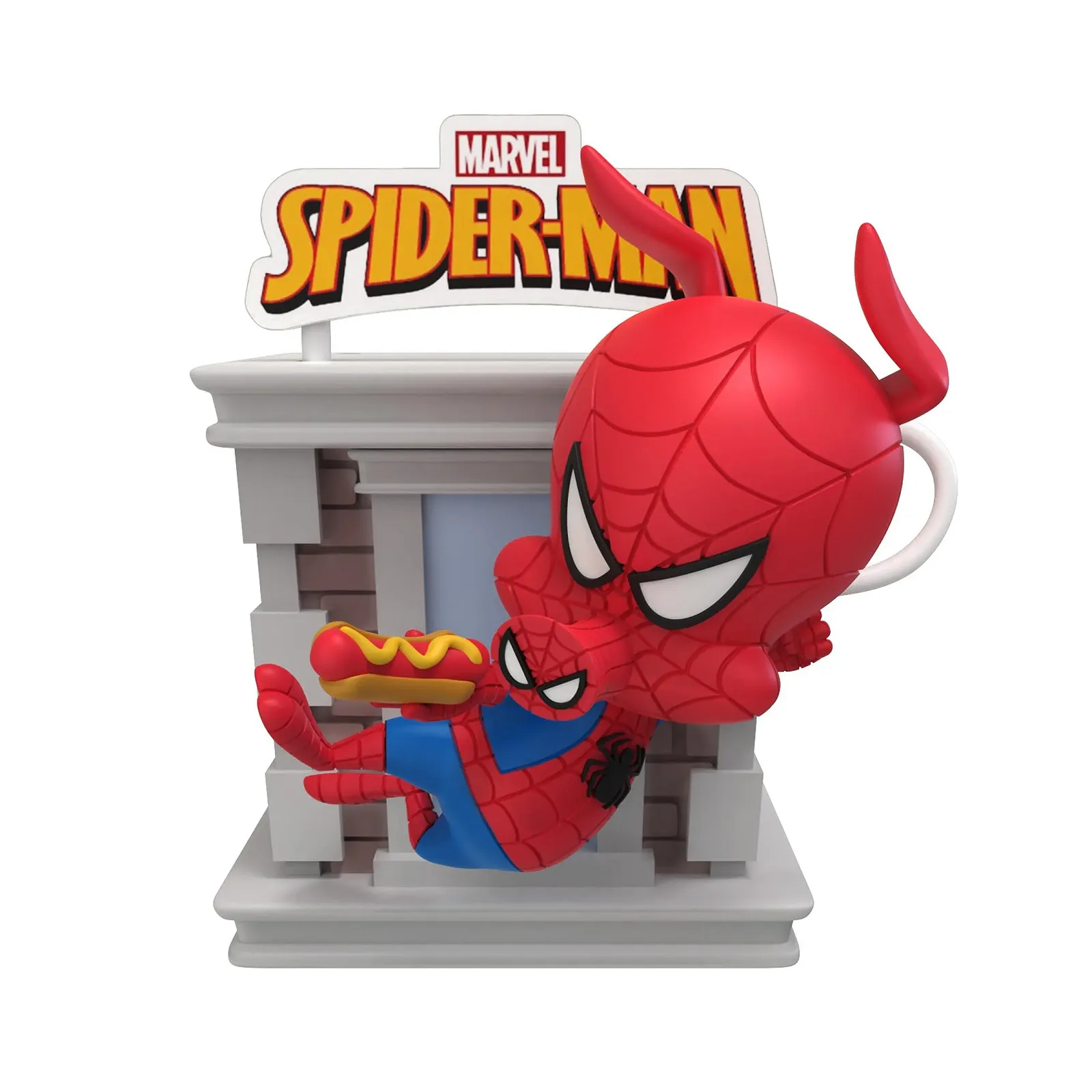 Фігурка Yume Toys Marvel Mini Hero Box Tower Series Spider-Man 8 см, фото №4