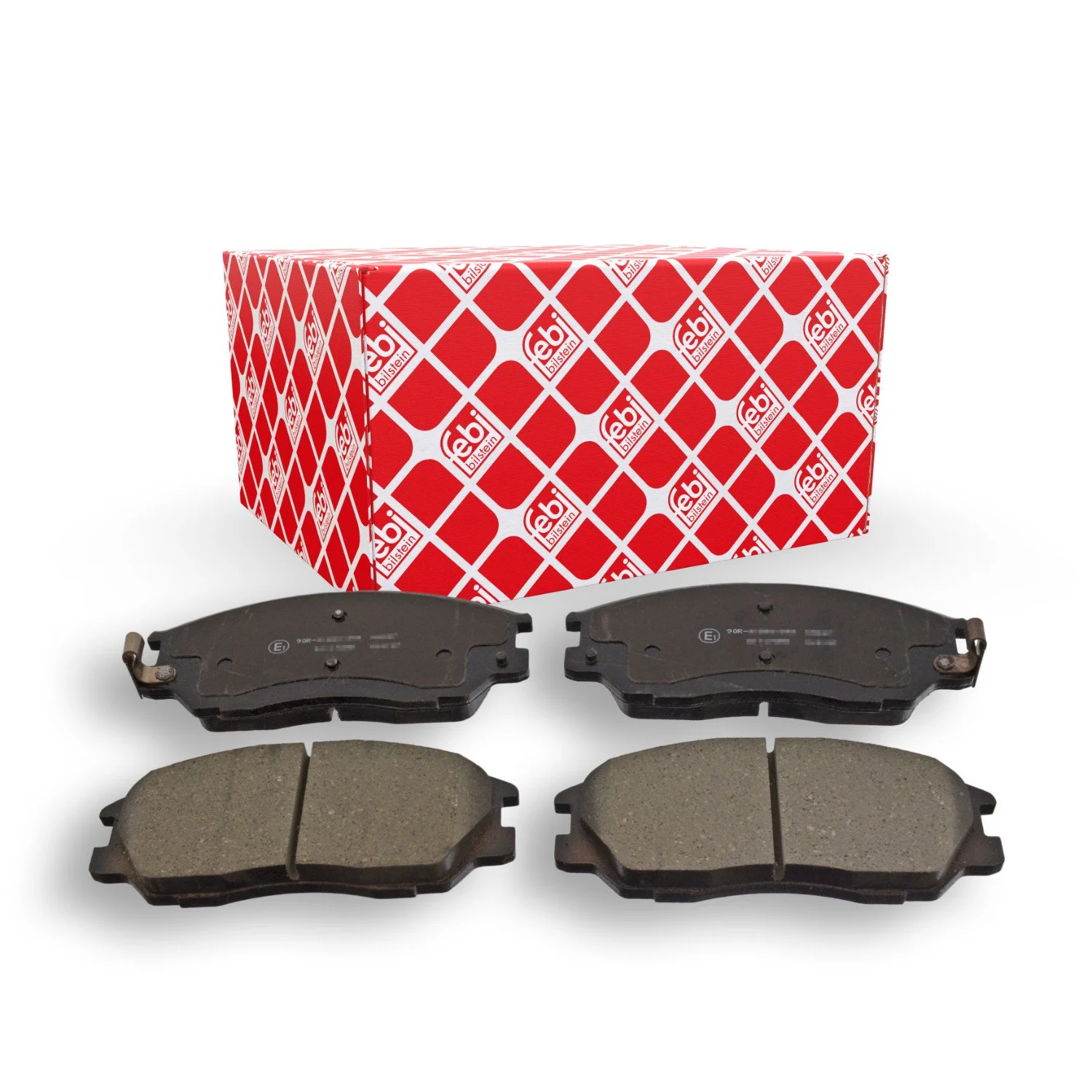 Комплект гальмівних колодок дискового гальма FEBI BILSTEIN 175207 для SSANGYONG HYUNDAI KIA, фото №1
