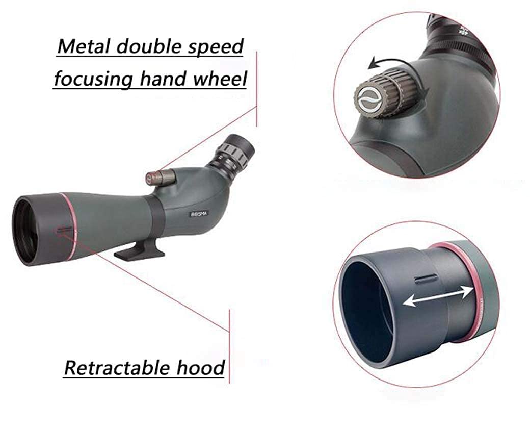 Монокуляр Bird Watching 20-60x80 Zoom HD Большой калибр Высокое разрешение, фото №6 Монокуляр Bird Watching 20-60x80 Zoom HD Большой калибр Высокое разрешение, фото №6