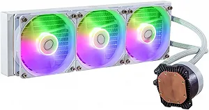 Система водяного охлаждения Cooler Master MasterLiquid 360L Core ARGB White цена на synthetic.ua - Фото 1 Система водяного охлаждения Cooler Master MasterLiquid 360L Core ARGB White synthetic.ua - Фото 1