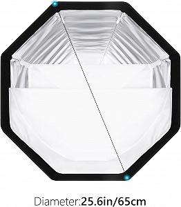 Софтбокс NEEWER 10100304 26"/65 см Черный synthetic.ua - Фото 1