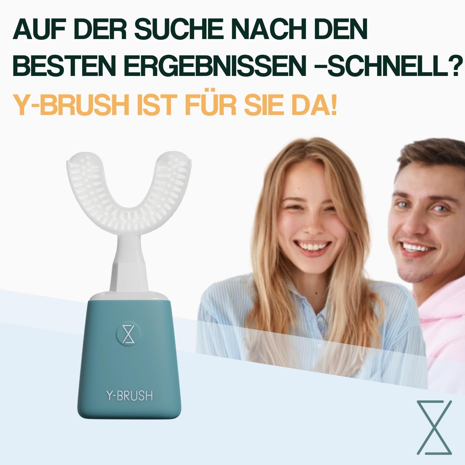 Електрична звукова зубна щітка Y-Brush Essential автоматична 3 місяці роботи 2 режими, фото №2