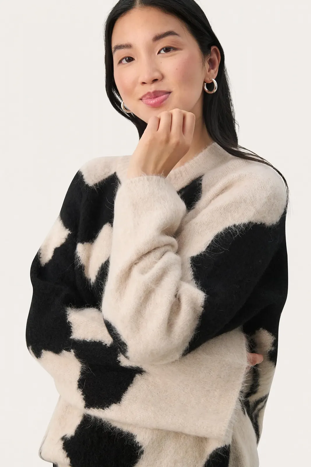 Пуловер PART TWO Жіночий Lajlapw Standard Крій Довгий рукав, фото №6 Пуловер PART TWO Жіночий Lajlapw Standard Крій Довгий рукав, фото №6