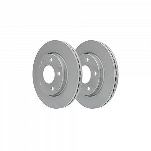 Гальмівний диск ATE 24.0122-0168.1 для MERCEDES-BENZ передня вісь synthetic.ua - Фото 1