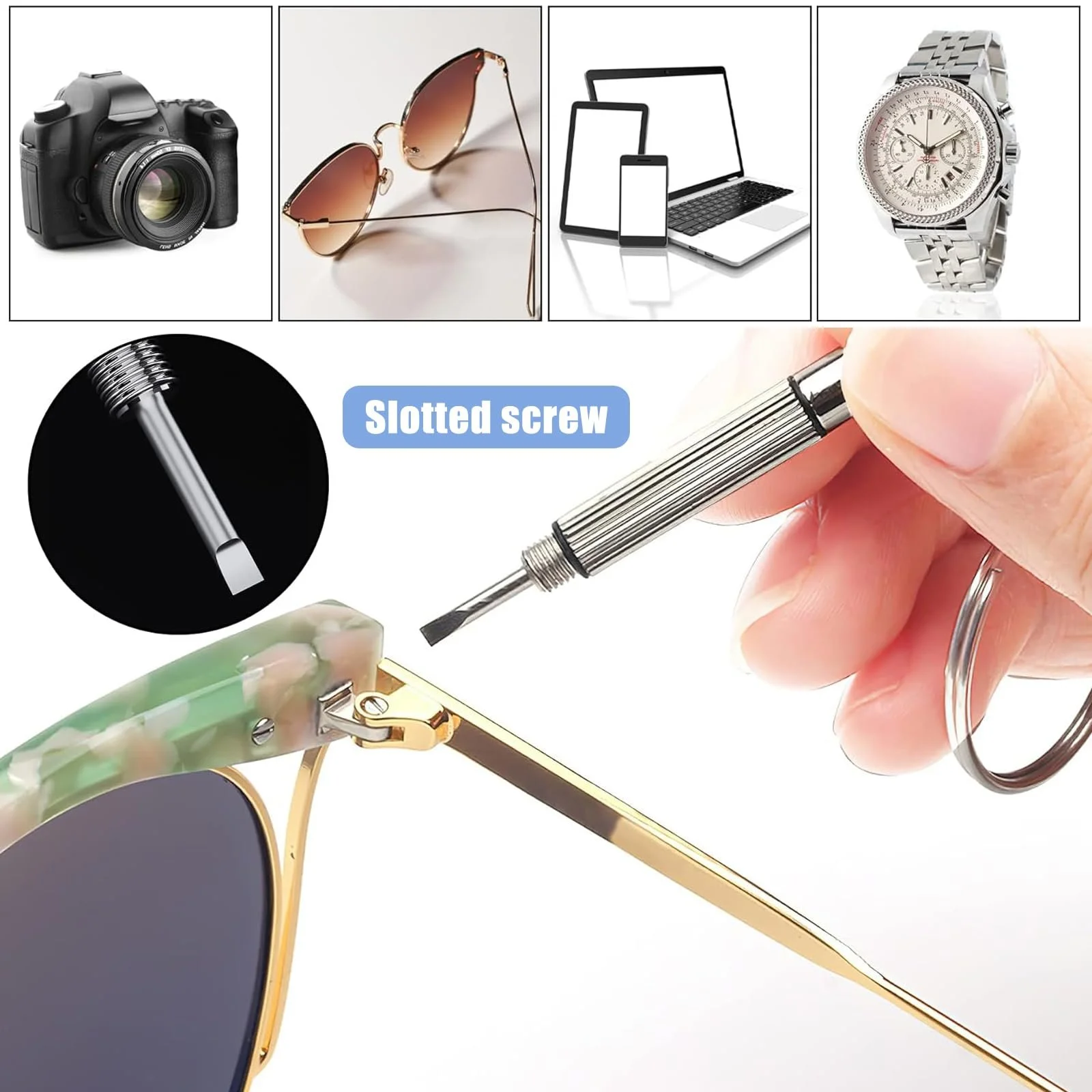 Набір RTRTGS 3 в 1 Mini Glasses з 6 викруток, фото №4