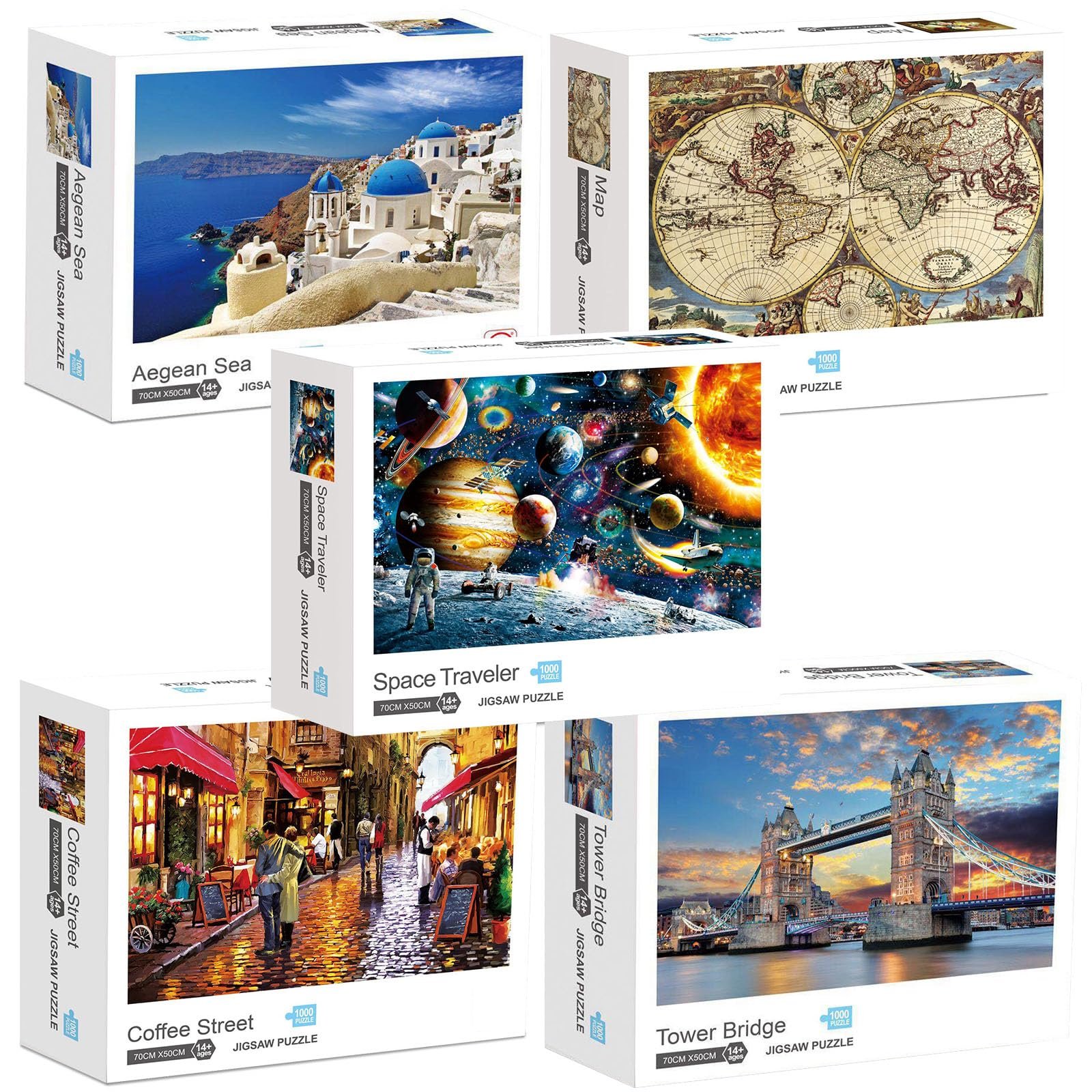 Пазл Coffee Lane 1000 элементов, фото №2