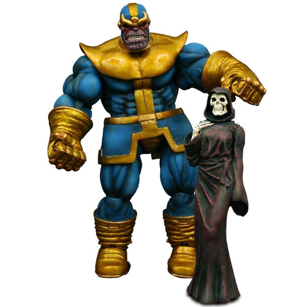 Фігурка Thanos Marvel Select з деталізованою базою, фото №1