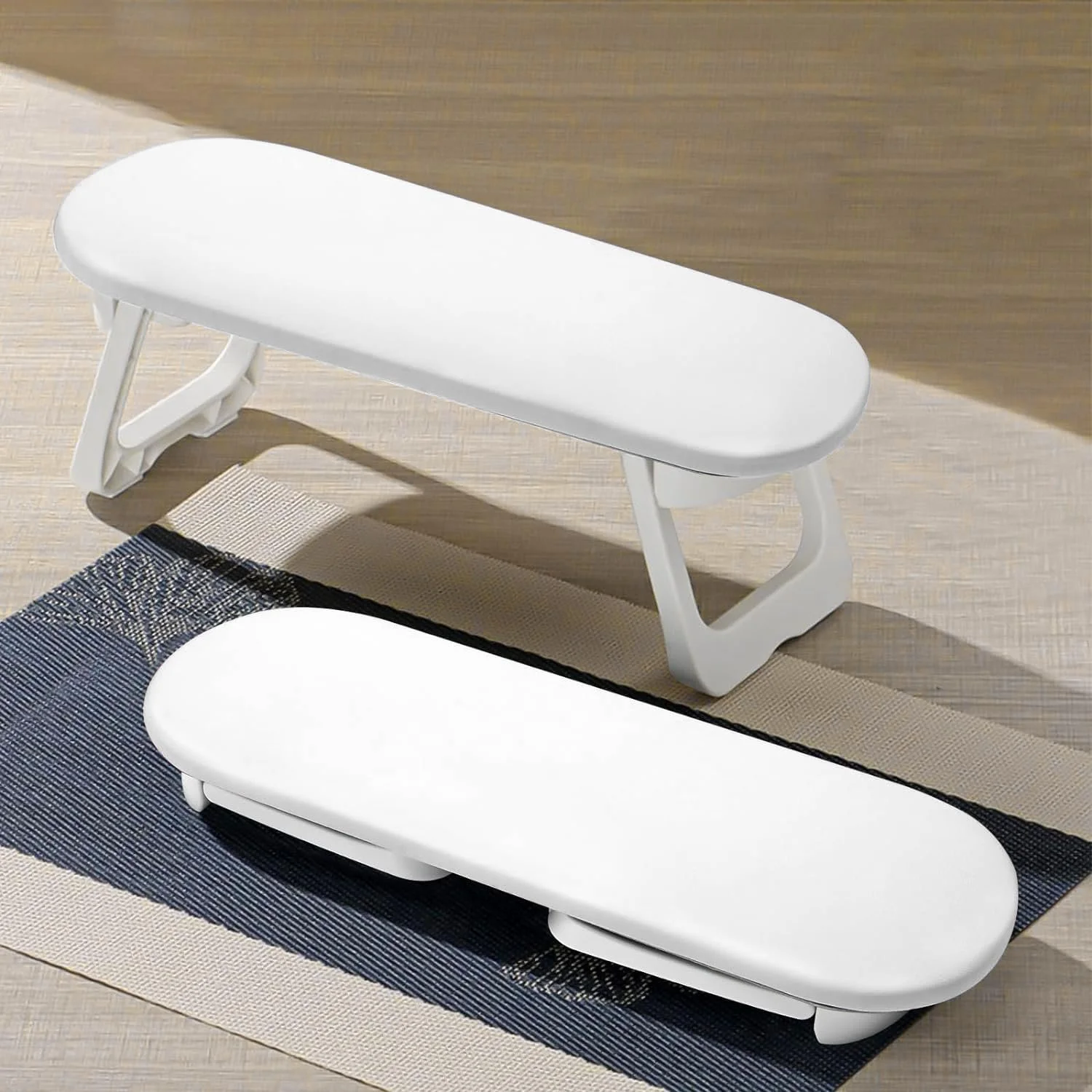 Подставка для рук ANRUI для маникюрного салона, подушка для рук из PU кожи со складной подставкой, фото №1