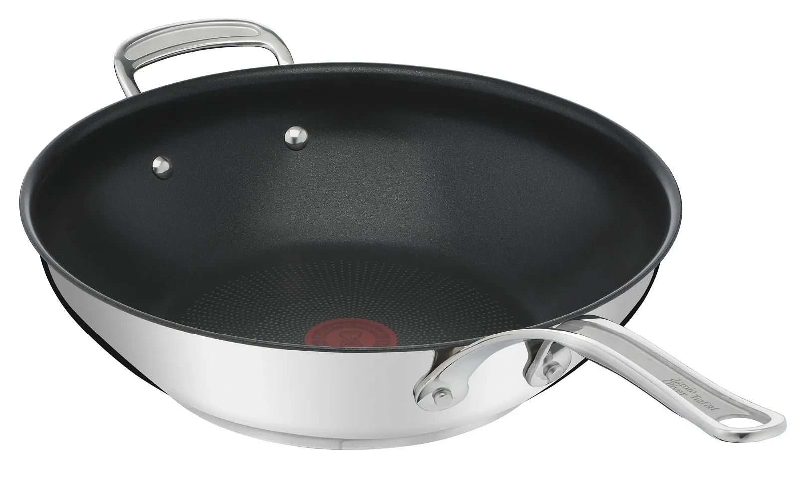 Сковорідка-Wok Tefal Jamie Oliver by Cook's Classics E3068835 28 см Антипригарне покриття Нержавіюча сталь, фото №5