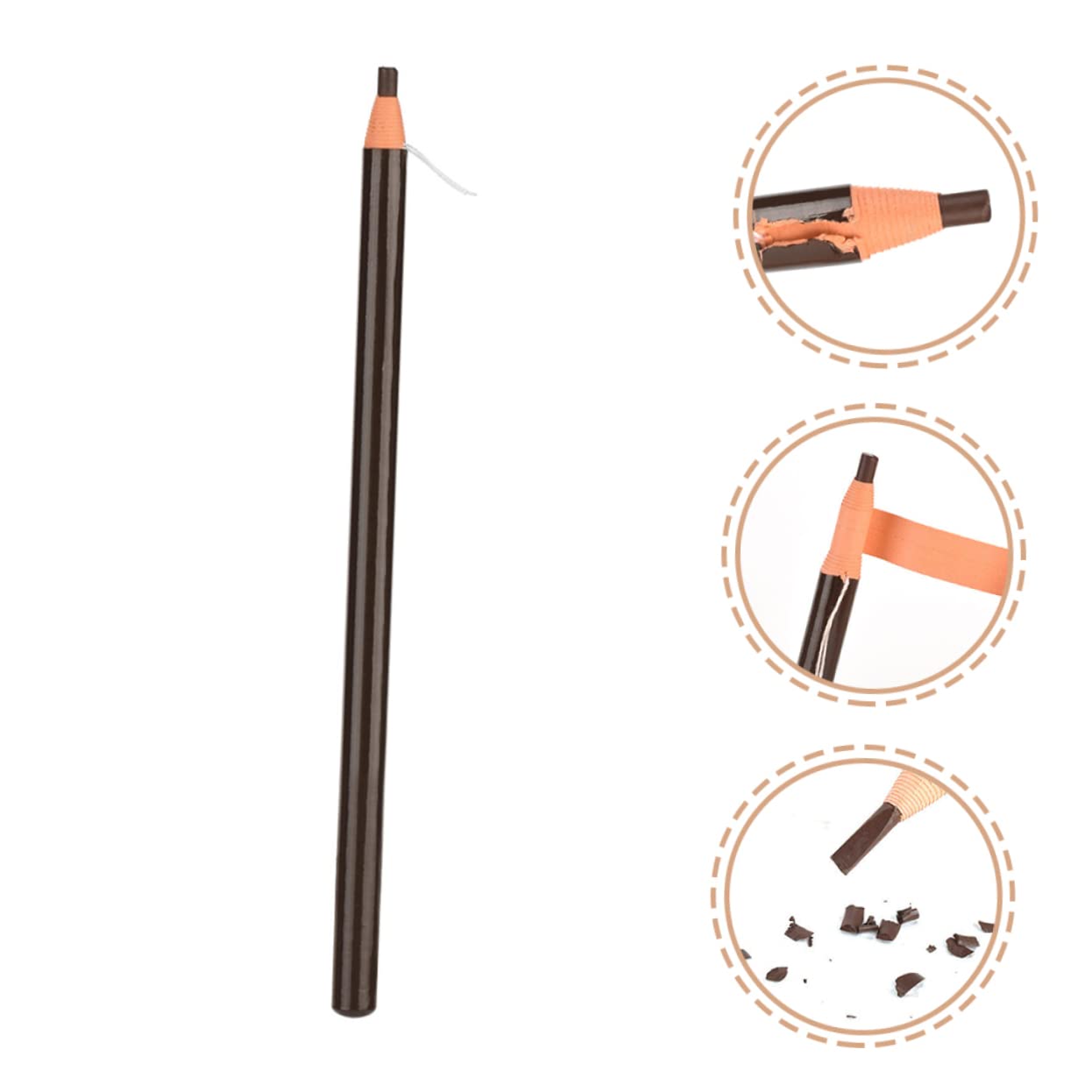 Карандаш POPETPOP Pack of 5 Eyeliner Pen Eyebrow Tattoo Pen Eyebrow Pencil Light Brown, фото №7 Карандаш POPETPOP Pack of 5 Eyeliner Pen Eyebrow Tattoo Pen Eyebrow Pencil Light Brown, фото №7