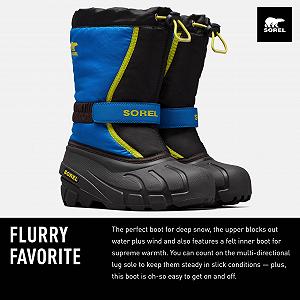Чоботи Sorel Flurry дитячі synthetic.ua - Фото 1
