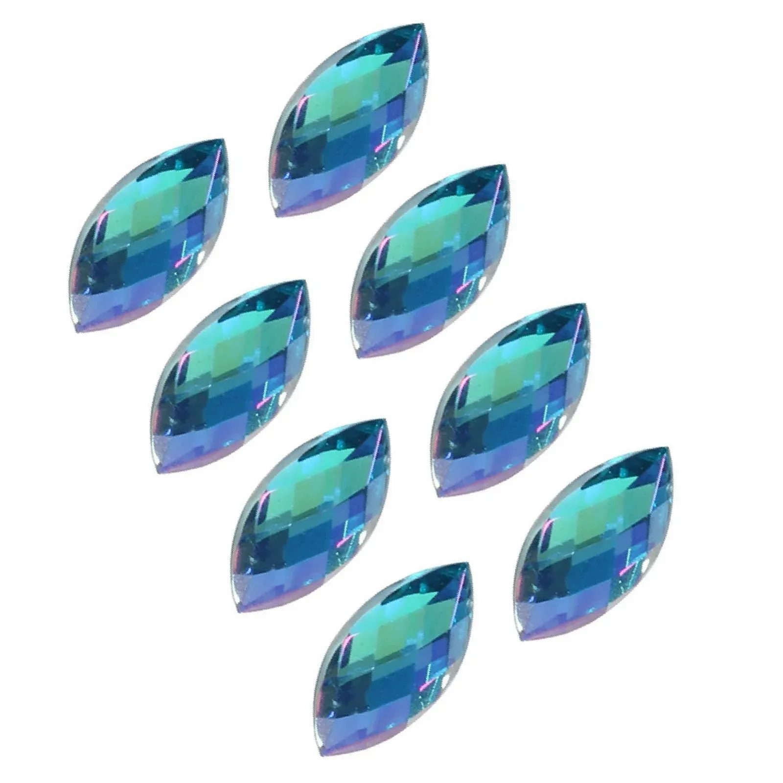 Стрази Плоскі 7X15MM, 500 шт., фото №7