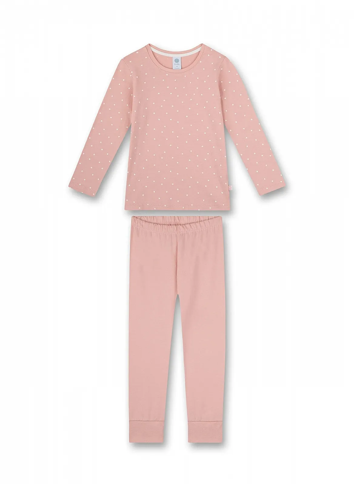 Пижама Sanetta Для девочек Длинная Розовая в горошек, фото №1 Пижама Sanetta Для девочек Длинная Розовая в горошек, фото №1