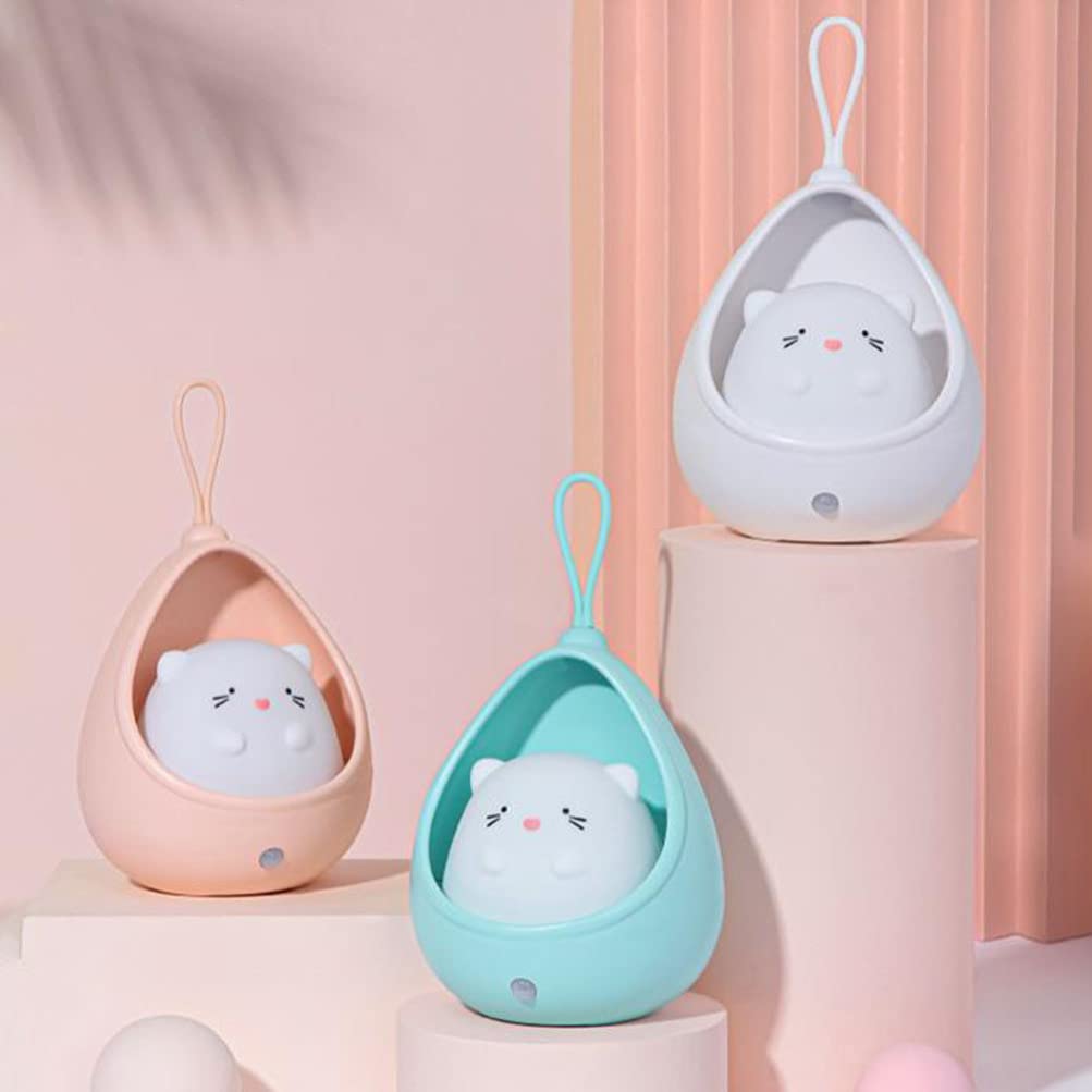 Светильник SOLUSTRE Motion Sensor USB Charging Cabinet Night Light Cartoon LED для девочек детей Белый, фото №5