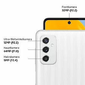 Смартфон Samsung Galaxy M52 5G 128GB Android White synthetic.ua - Фото 1