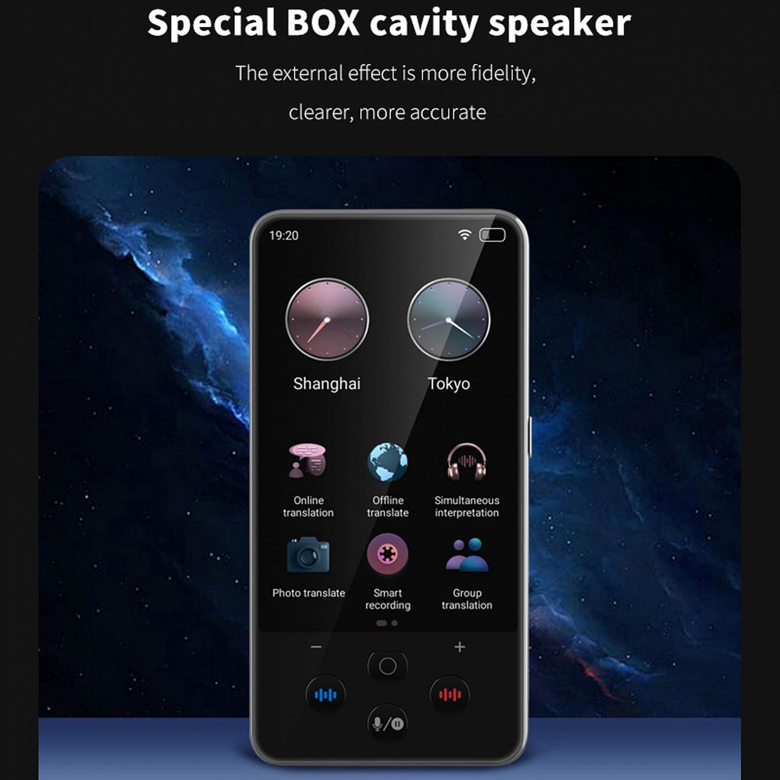 Устройство-переводчик для 138 языков, мгновенный 2024, устройство для перевода с сенсорным экраном 3,97 дюйма, двухсторонний реального времени, голосовой переводчик AI для бизнеса, обучения, путешествий, фото №8