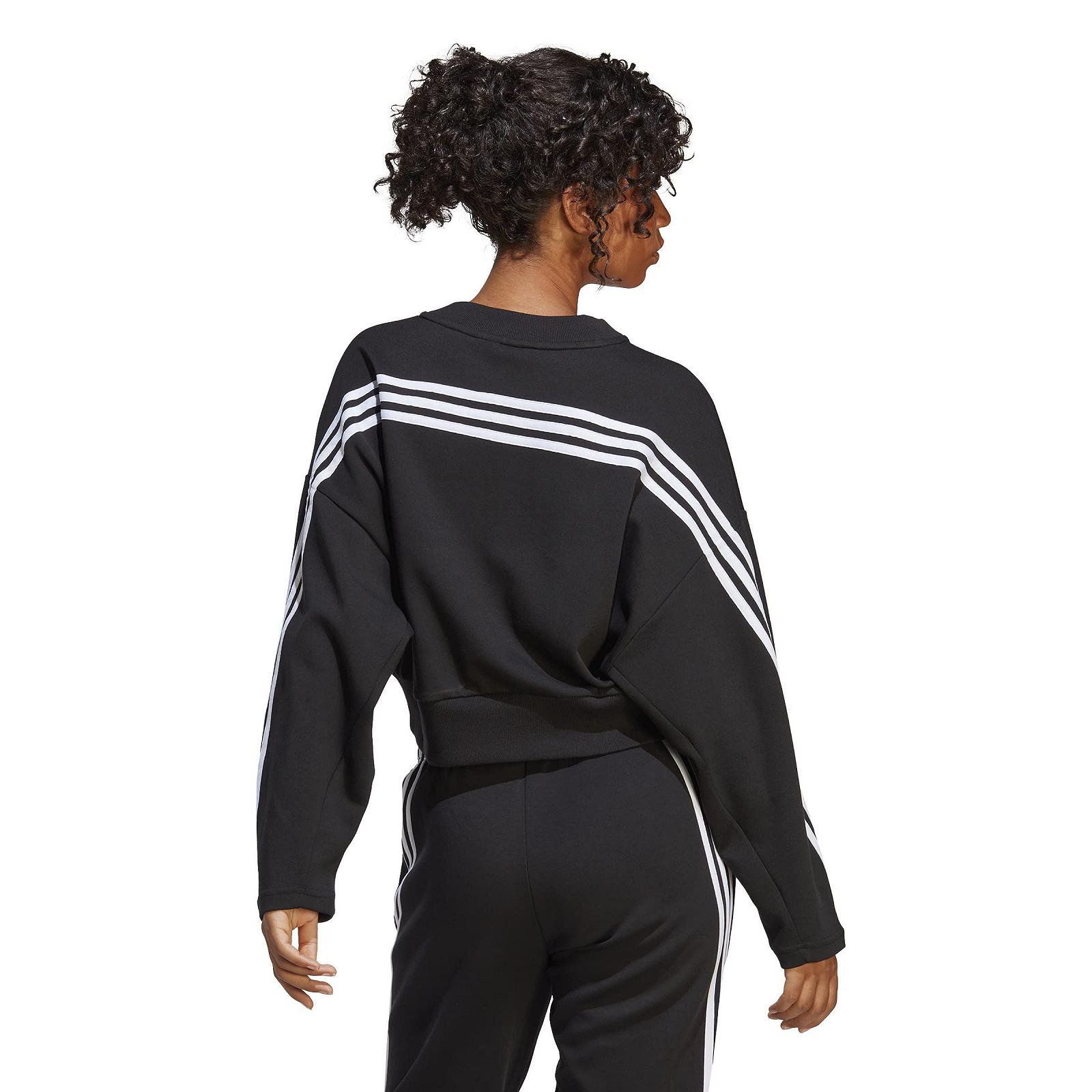 Женский Свитшот adidas W Fi 3s Crew (Длинный Рукав), фото №2