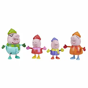 Ігрова фігурка Hasbro Peppa Pig Family Figures F4388 Набір 4 шт. 4 Mod. SDOS Різнокольорова - Фото 1
