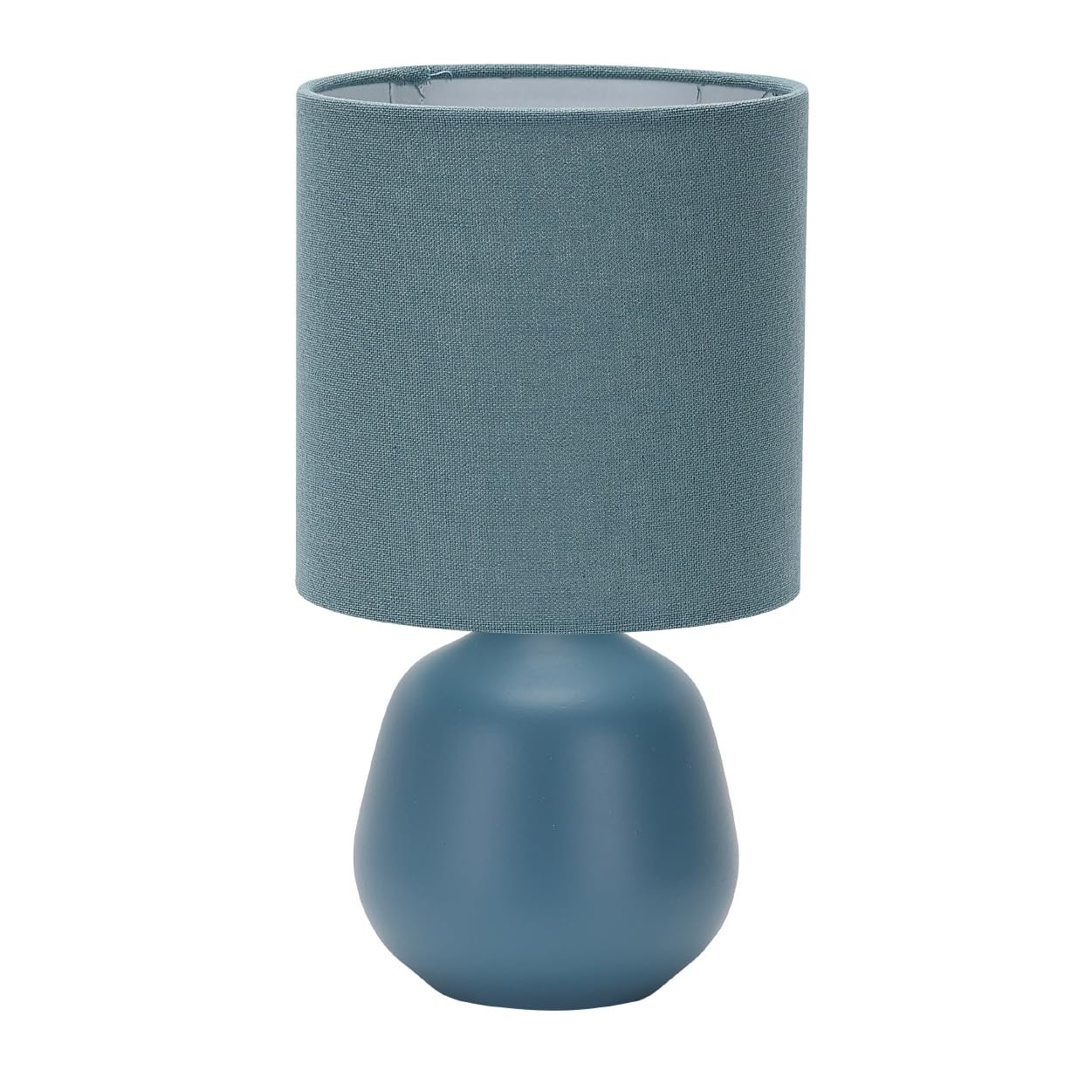 Настільна лампа Luxus Amsterdam E14 керамічна синя, фото №1