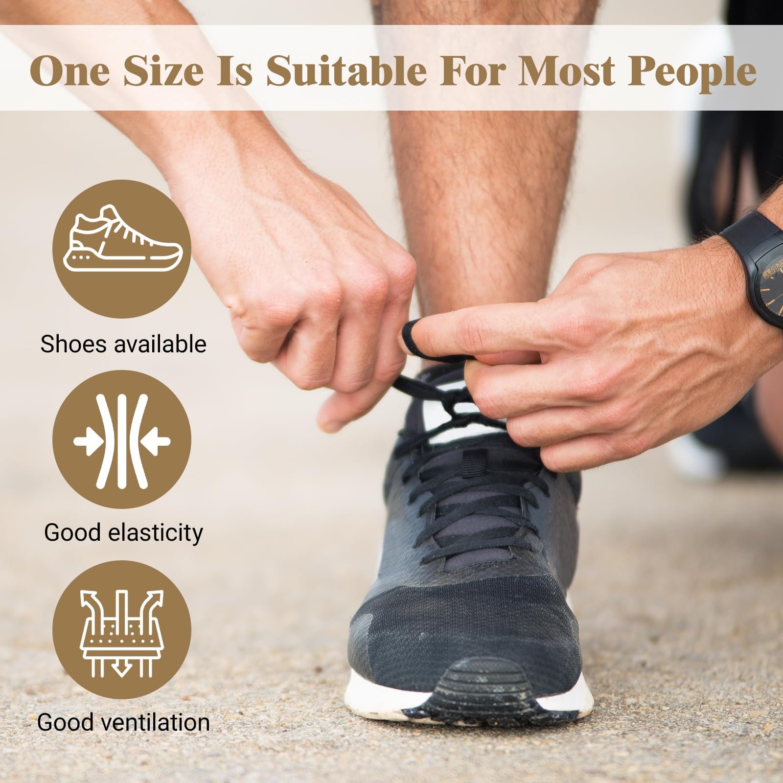 Пов'язка для корекції Hallux Valgus і 2 роздільники для пальців ніг Hallux Valgus, колір шкіри, фото №3