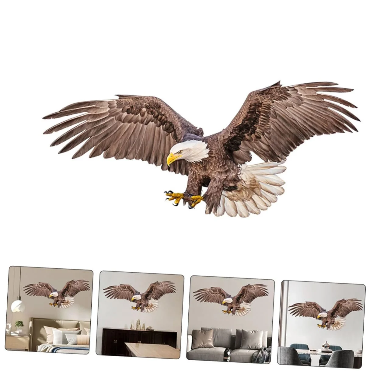 Наклейка на стіну OSALADI Орел Набір 1 шт., фото №9