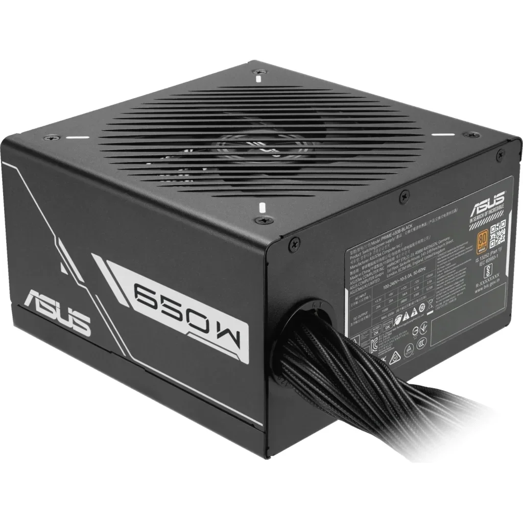Блок питания ASUS 650W Prime Bronze (90YE00Y1-B0NA00), фото №3