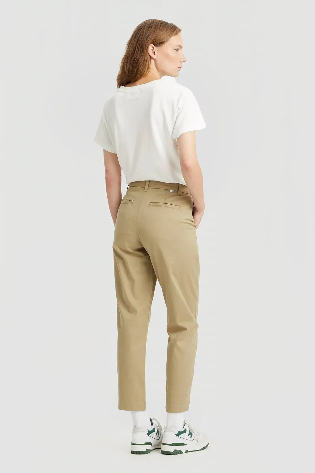 Женские брюки Levis - Essential Chino Unbasic Khaki Twill - 24, фото №4