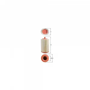 Воздушный фильтр KNECHT LX 1277 для MERCEDES-BENZ - Фото 1