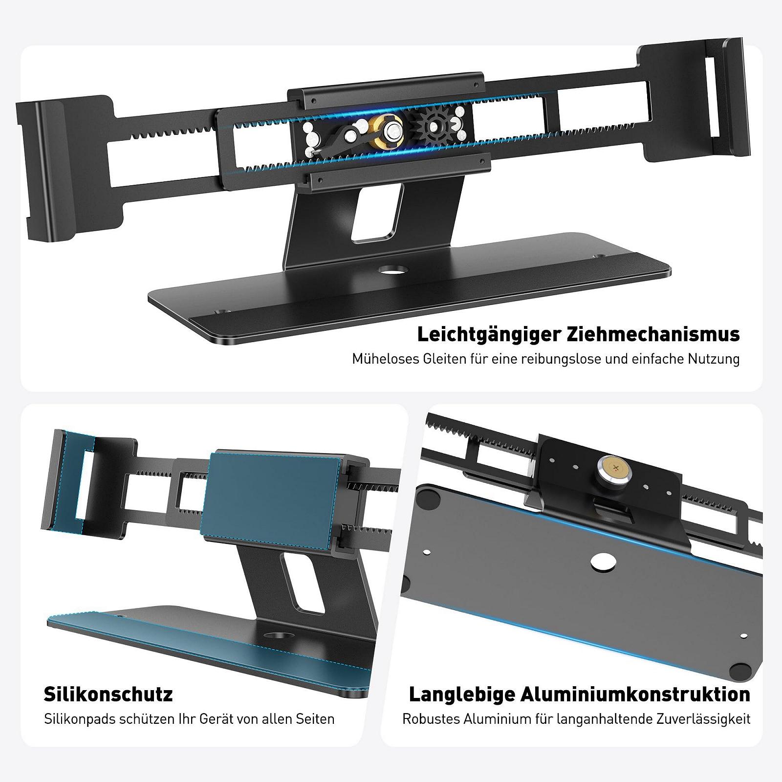 Тримач для ноутбука протиугінний AboveTEK для 12"-17" ноутбуків (Чорний), фото №4 Тримач для ноутбука протиугінний AboveTEK для 12"-17" ноутбуків (Чорний), фото №4